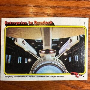 Star Trek: The Motion Picture, A Topps Picture Card Series - 1979 Paramount